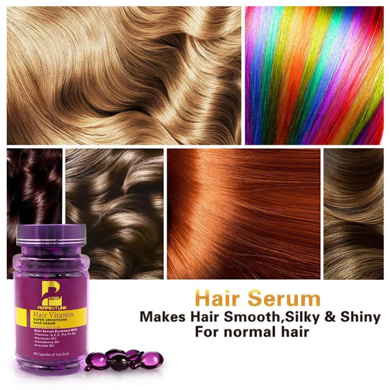 Hair Vitamin Pro Keratin Complex Oil Smooth Silky Hair Mask Repair Damaged Hair Serum Moroccan Oil Anti Hair Loss Hair Care