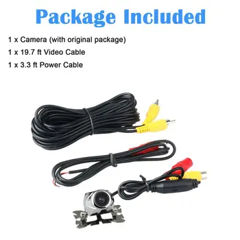 

170° Car Camera Front Rear View Backup Waterproof Reverse Parking Cams