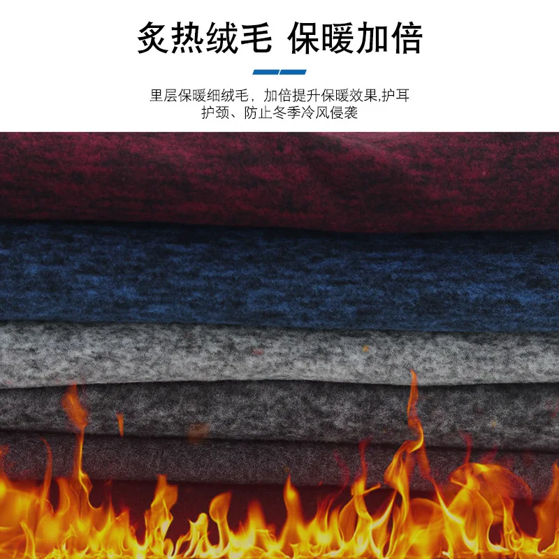 Winter accessories Fleece neck cover Bandana neck gaiter Face scarf headgear Winter Windproof Scarves Fleece Tube Bandana Scarf Mask Soft Half Face Cover SKi Snowboard Neck Warmer Gaiter