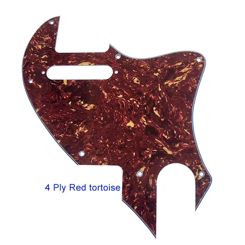 Pleroo гитарные Запчасти для ForUS Telecaster Tele F hole Hybrid Guard с отверстием для звукоснимателя