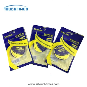 

Machinist MCNJGS-02 hardness carbon steel molybdenum wire gold alloy cutting wire for separating front glass of LCD touch screen