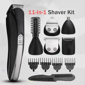 

Kemei 11 In 1 Professional Multifunction Hair Trimmer Hair Clipper Shaver Set Electric Shaver Beard Trimmer Hair Cutting Machine