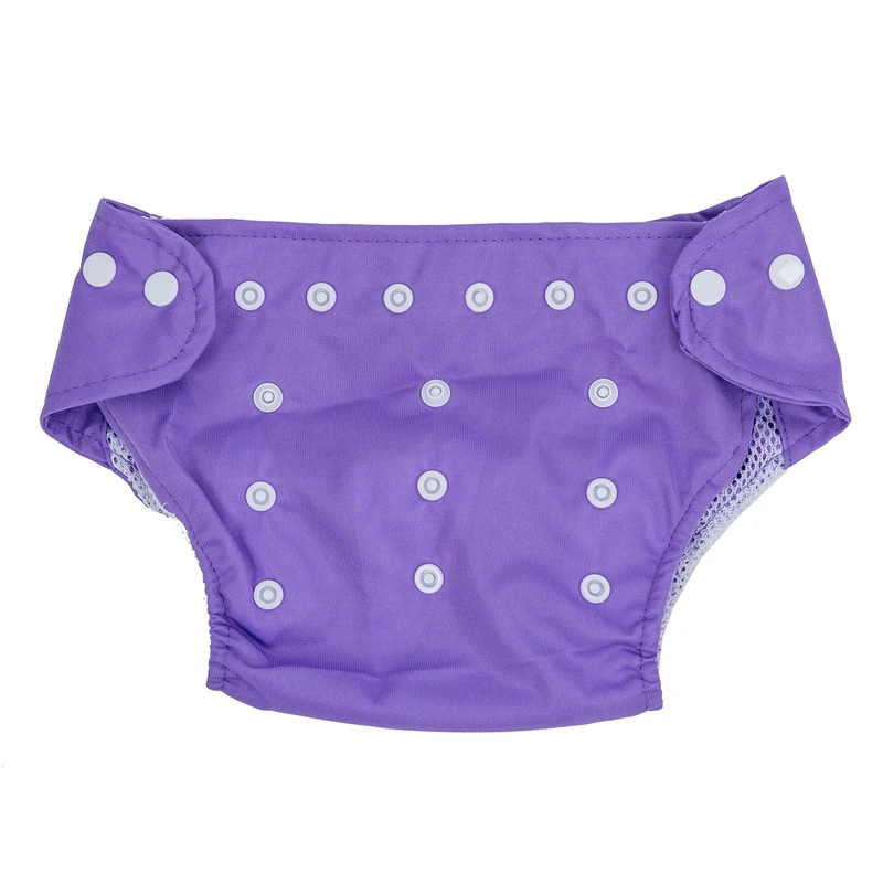 7x Reusable Adjustable Washable Baby Soft Cloth Nappy Diaper One Size+7 Inserts