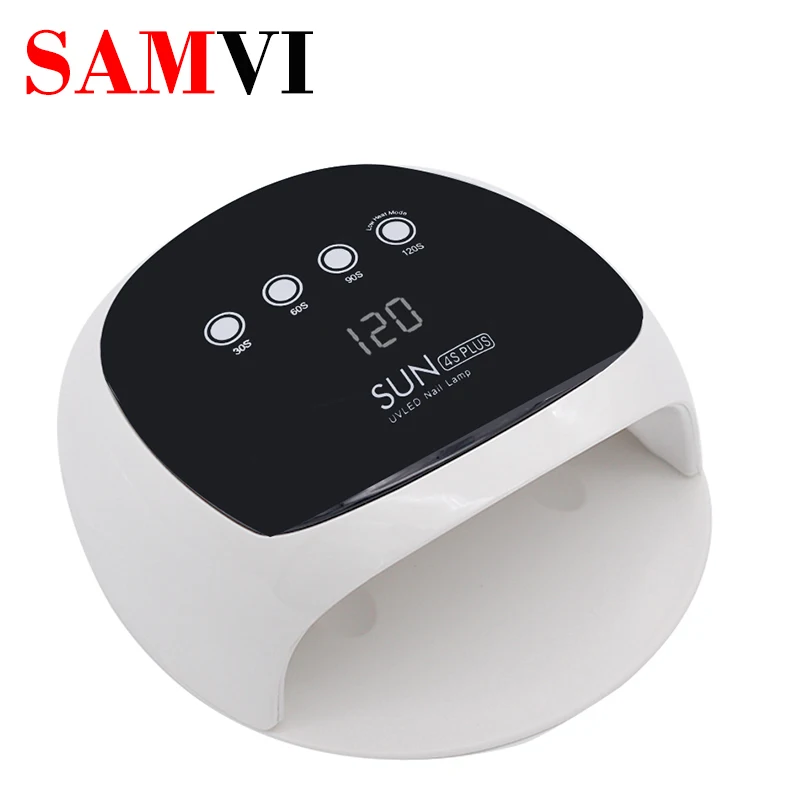 

SAMVI SUN4 Plus 52W UV Lamp Nail Dryer For Nail Manicure Smart Sensor Timer LED Screen Curing All gel Polish UV LED Nail Lamp
