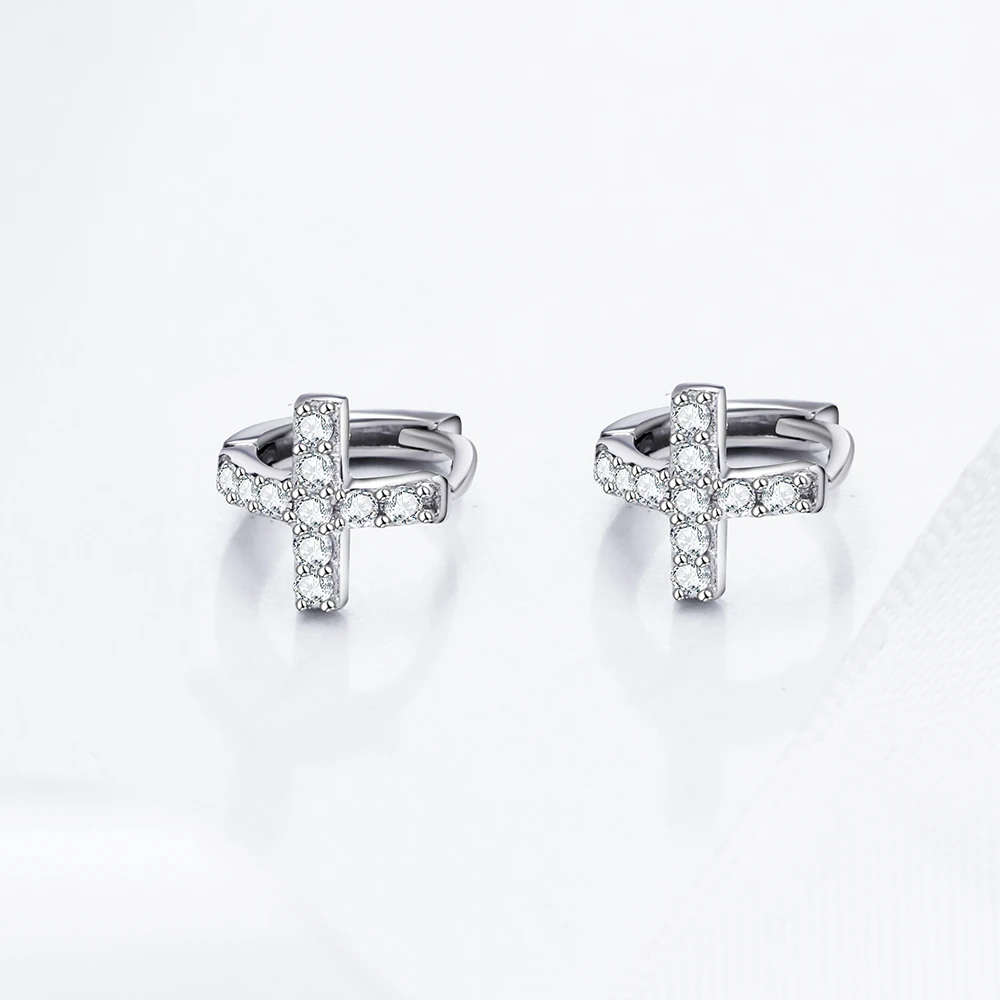small hoop earrings silver (2)