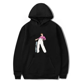 

2020 New Autumn Winter Mens Sweatshirt Kpop Fine Line Harry Style Hooded Hoodie Sweatshirt for Male Boys Fashion Womens Clothing
