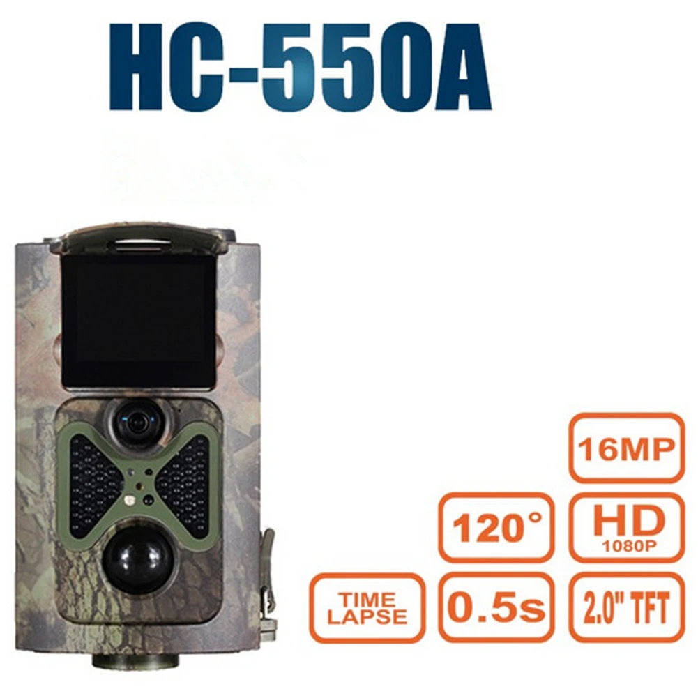 

SUNTEKCAM HC-550A Trail Hunting Camera Wildlife Surveillance IR Night Vision Game Camera Infrarouge 1080P 16MP Photo Video Trap