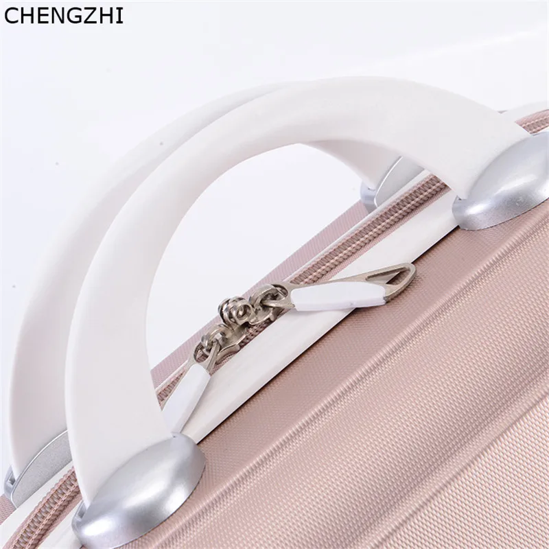 CHENGZHI 2" 22" 2" 26 дюймов Ретро багаж на колесиках с косметичкой студенческий пароль чемодан на колесиках Дорожная сумка на колесиках