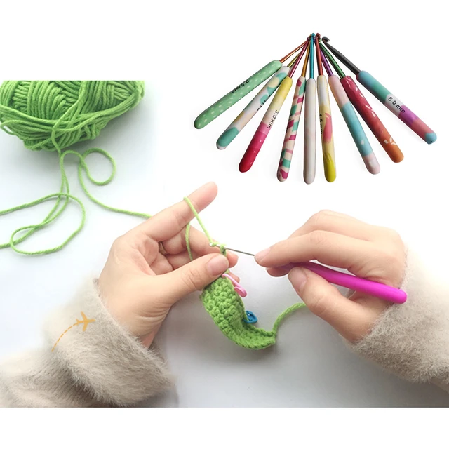 Crochet Needles Set 8 Different Size 2.5mm - 6mm Accessory Crochet Hooks  for DIY Craft Handmade Sweaters Gloves Knitting Tools - AliExpress