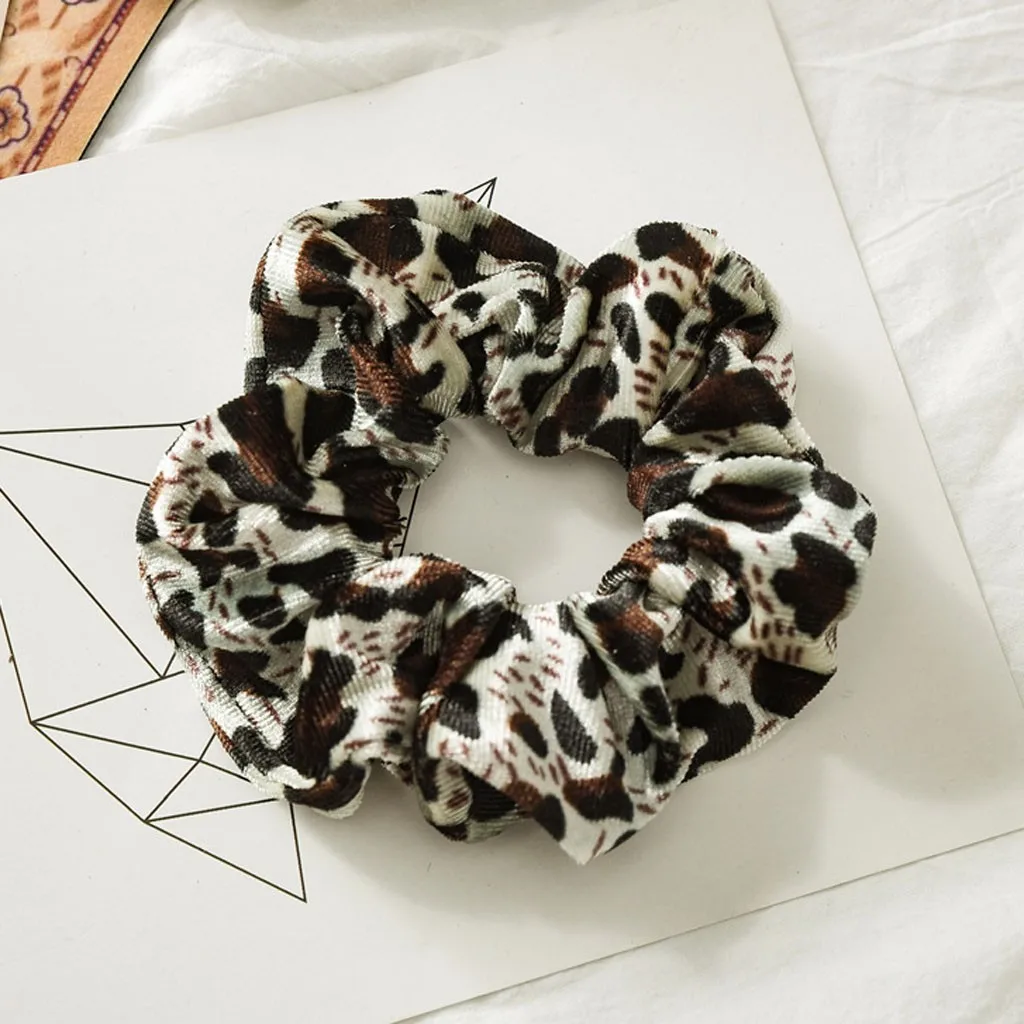 Girl Sweet Headbands New Animal Velvet Cloth Large Hair Ring Ladies Hair Elastic Head Hair Accessories Akcesoria Do Wlosow - Цвет: H