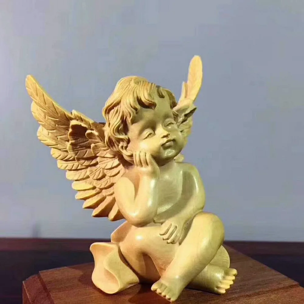

The new angel represents holy and good, and is often used as a metaphor for innocent and lovely children