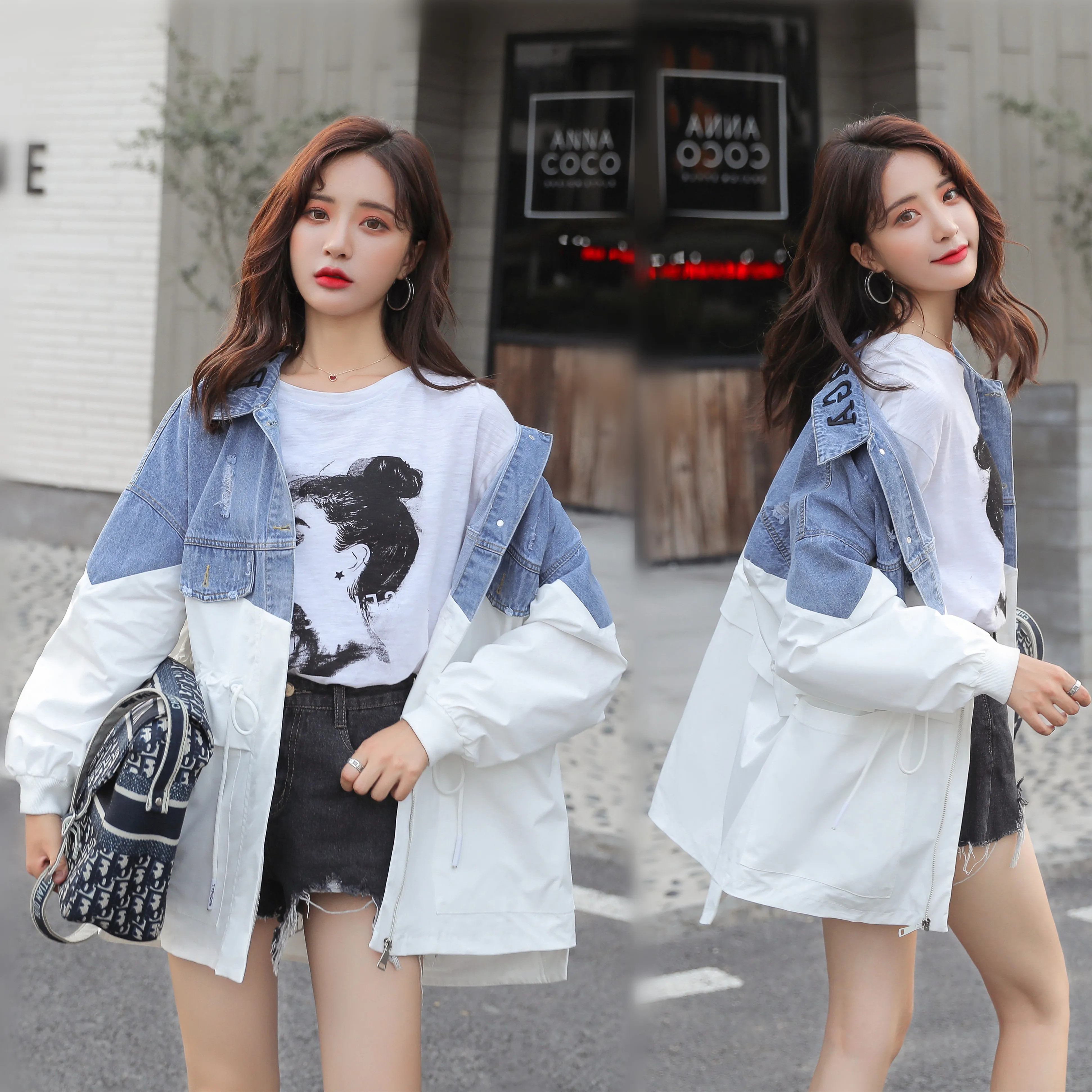 denim jacket fashion women