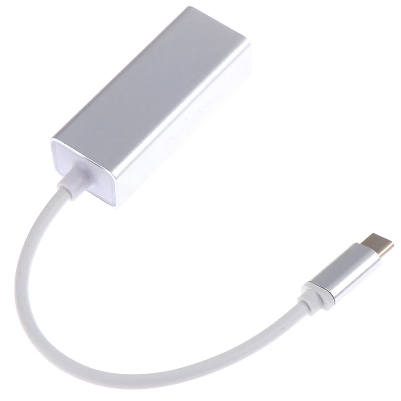 1 шт. Внешний проводной USB3.1 Ethernet адаптер сетевой карты тип-c к RJ45