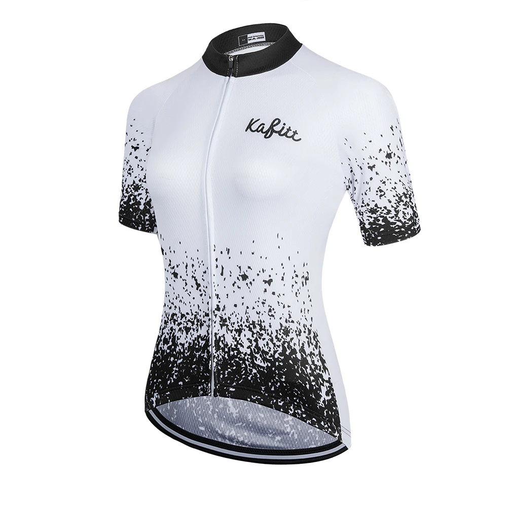 Kafitt-roupas femininas de ciclismo, camisa de manga curta, roupas de bicicleta de estrada, verão, novo, 2021 4