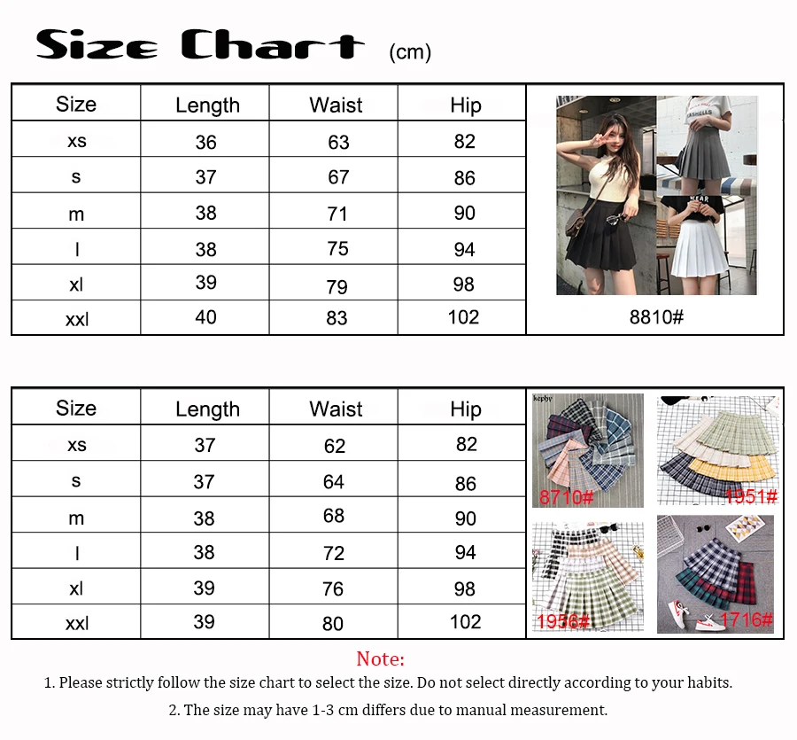 Harajuku Plaid Skirts Super Kawaii Collection - Image 6