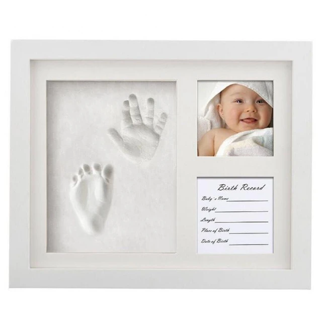 Newborn Baby Handprint Footprint Kit Casting Infant Diy Non-toxic Souvenirs  - Hand & Footprint Makers - Aliexpress