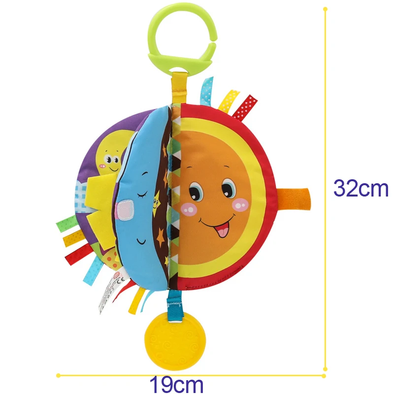 Baby Cloth Book Children Kids Educational Toys Soft Fabric Cartoon Early Learning Story Book Study Toys DS19 3