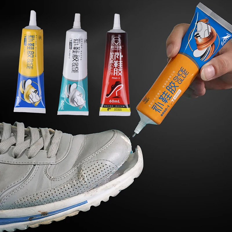60ml Super Adhesive Repair Glue For Shoe Leather Rubber Wood Strong Bond Shoe Environment