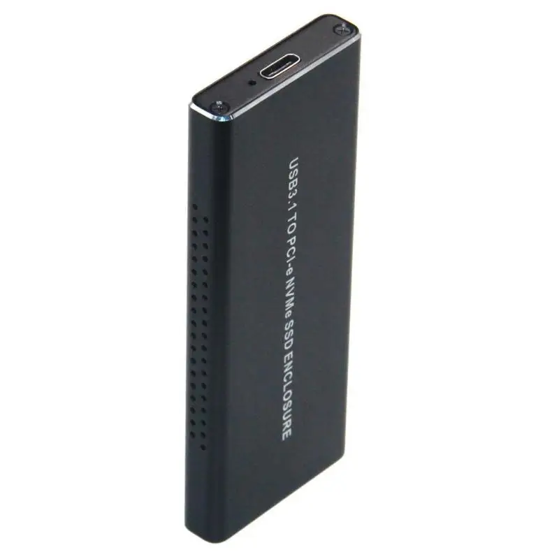USB 3,1 для PCI-E NVMe SSD Внешний корпус алюминиевый сплав тип-c M.2 жесткий диск мобильный SSD Чехол Коробка для samsung Intel