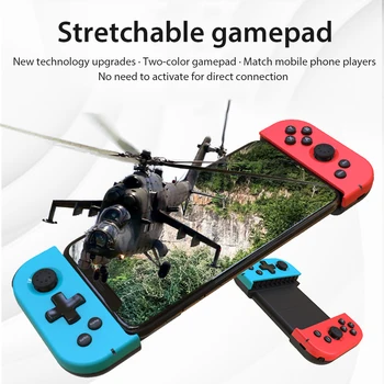 

Wireless Bluetooth Gamepad Stretchable Mobile Phones Gaming Joystick Controller For IOS Smart Phones Android Mobile Phones
