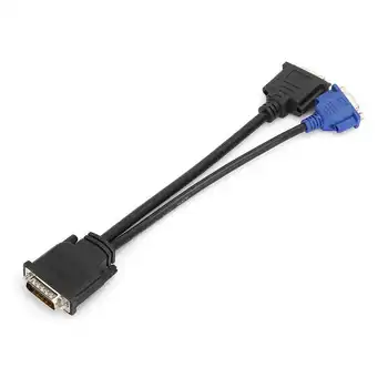 

Female Dual Computer Monitor Extension Cable Adapter DMS 59 Pin to DVI24+5/VGA D0504 Extension Cable for Laptop PC