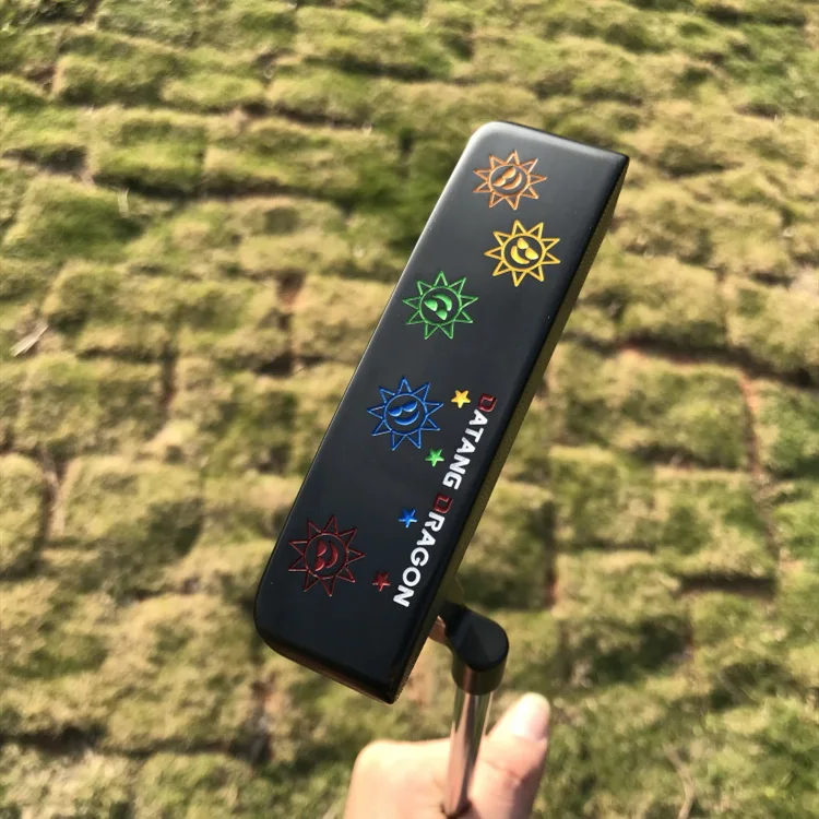 Новинка клюшка для гольфа datang dragon Sunflower putter 303 стальной материал кованые клюшки с кожаные рукоятки головной убор клюшек для гольфа