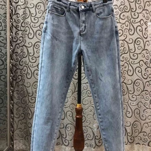 Новинка года; сезон осень-зима; женские уличные джинсы; 1213