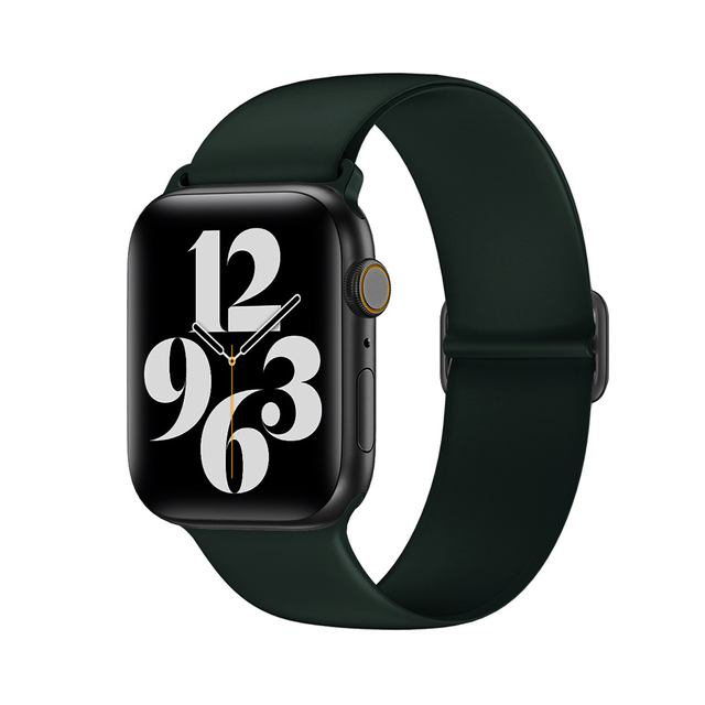 Loop Strap For Apple Watch Band 41mm 45mm 40mm 44mm 42mm 38mm adjustable Elastic Sport Bracelet iwatch Band 7 SE 6 5 4 3 2