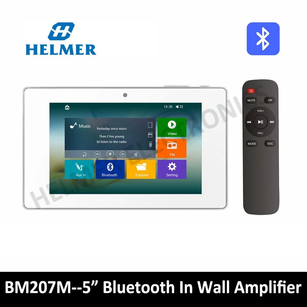 in wall touch screen stereo