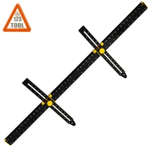 Инструмент для рисования многофункциональная горизонтальная линейка столярная ванная комната подвесное зеркало шкаф Дырокол локатор износостойкий