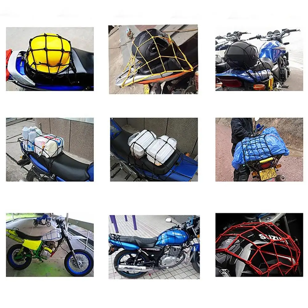 Мотоциклетный багаж сетка мотоциклетный шлем сетка для хранения мотоциклетный шлем банджи багажная сетка для хранения груза