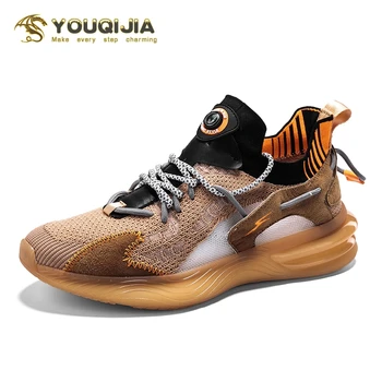 

2020 New Summer Men's Sneakers Air Cushion Shoes Mans Footwear Casual Breathable Non-slip Zapatillas Hombre Scarpe Uomo YOUQIJIA