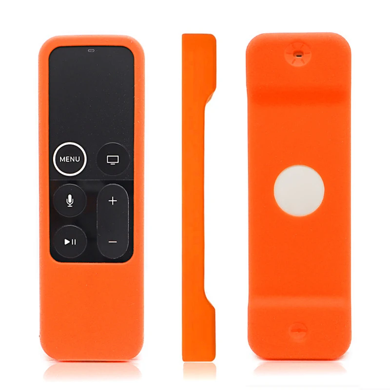 Colorful Anti-Slip Silicone Protective Case Cover Skin For Apple TV 4 4K Remote Control Waterproof Dust Cover Household Protect