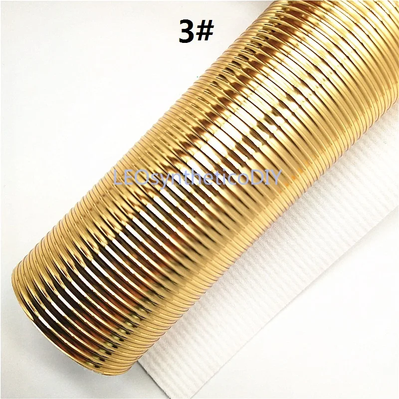 1PC 21X29CM Stripse Faux Leather Fabric, Synthetic Leather Fabric Sheets, PU Leather For Making Bows LEOsyntheticoDIY T303