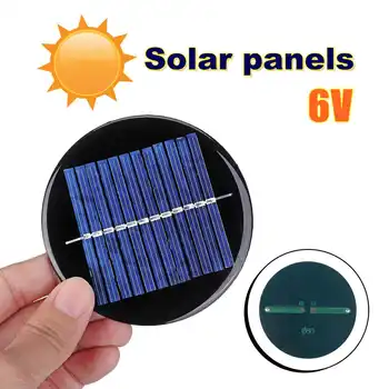 

Hot Sales 6V Mini Polycrystalline Solar Panel Battery Charger for DIY Powered Models Solar Light Toys