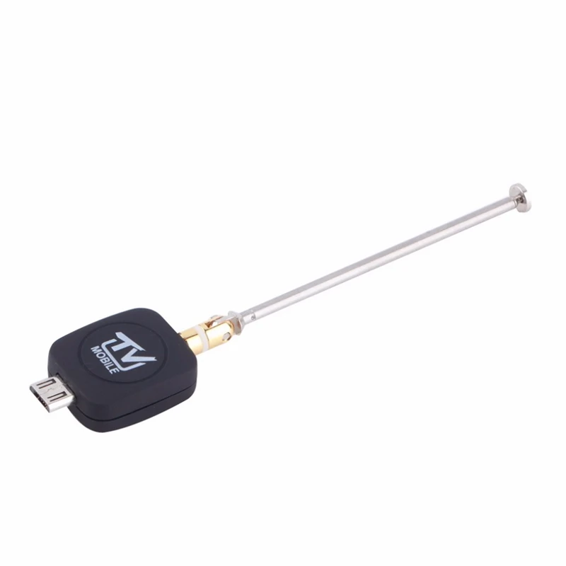 FULL-Tv Stick Micro-Usb Dvb-T мобильный ТВ-тюнер приемник с антенной для Android смартфона планшета ПК Hdtv