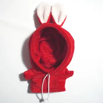 

[MYKPOP]KPOP Doll's Clothes and Accessories: Bunny Hooded Sweater for 15cm 20cm Doll Fans Collection SB20092804