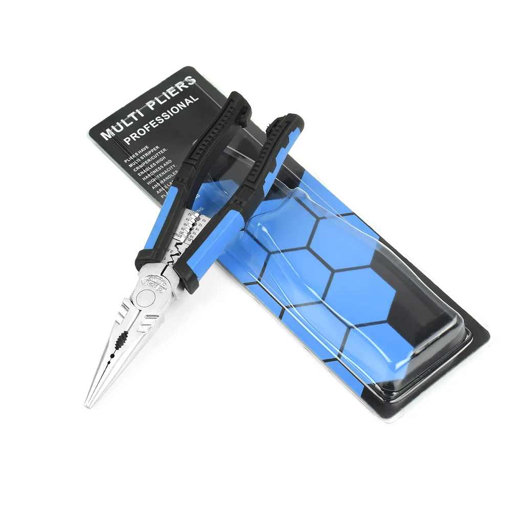 CR-V1B Pliers NEWACALOX гироборд с колесами 8 дюймов точности изготовления ювелирных изделий Сталь Клещи для зачистки проводов резки Обрезка электронная промышленность ремонт DIY ручной инструмент - Цвет: CR-V1B Pliers