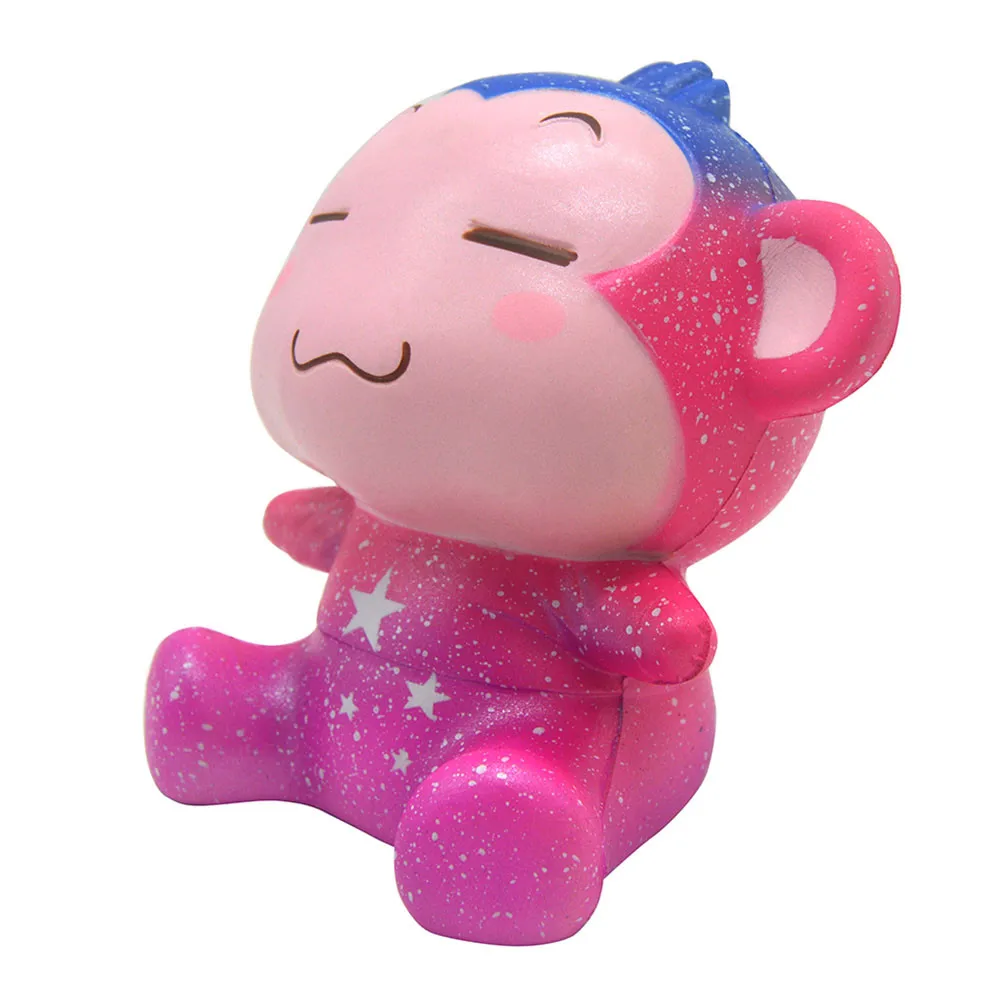 13 см Galaxy озорная обезьяна крем Ароматические Squishies Шарм медленно нарастающее при сжатии игрушка Спиннер Антистресс игрушка для снятия стресса в Единорог casse tete