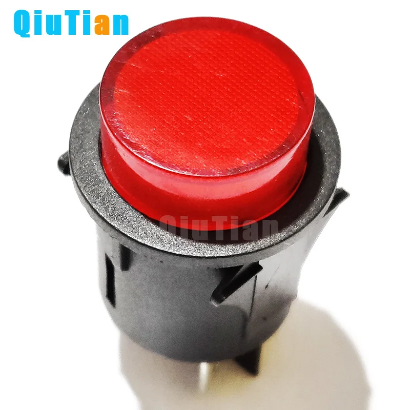 Qtpbs001 Red Push Button Start Automatic 4pins Reset Self Locking Kids Car Motorbike Power