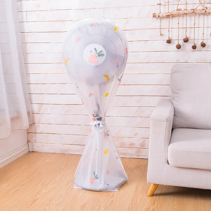 Dust Cover Of Electric Fan Pedestal Fan Dustproof Cover Of Desk Type Electric PEVA Dust Household Goods Waterproof