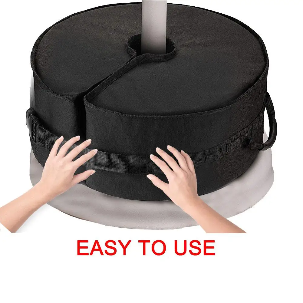 Beach Garden Umbrella Base Weights Bag Cloth Pouch Leg Weights For Pop Up Canopy Tent Parasol Consolidate The Outdoor Umbrella