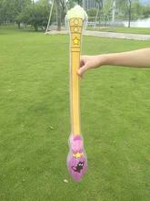 Brosse de Simulation gonflable pour enfants, jouets éducatifs, accessoires décoratifs, aides à la Performance sur scène, brosse en Pvc, 2021
