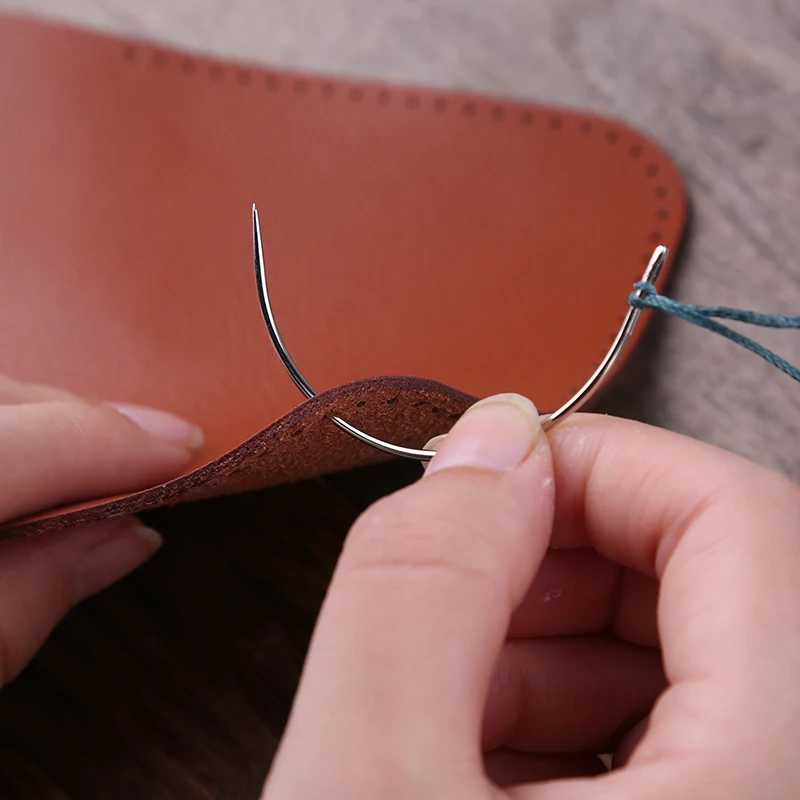 IMZAY Leather Sewing Tools Set Waxed Thread Yarn Scissors Manual