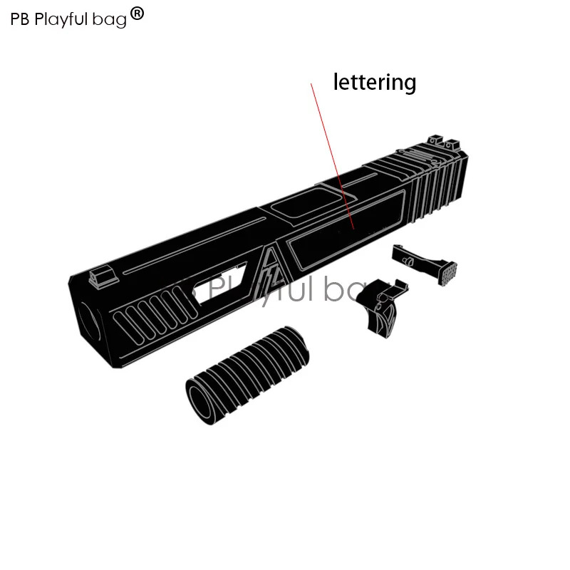 Спортивные игры на открытом воздухе игрушка SKD G18 выдвижной рукав неразрушительный комплект 3D печать Верхний поворотный воды пули фитинги OD93