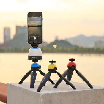 

7Pcs/set Panoramic Tripod Photographic Electric Adjustable 360 Degree Rotating USB Outdoor Remote Control Rechargeable Head
