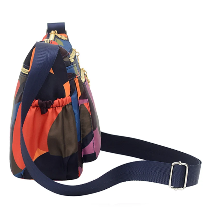 Women Handbags Fashion Multi Pockets Women Messenger Bag Durable Fabric Handbag Female Lightweight Nylon Shoulder Bag For Women