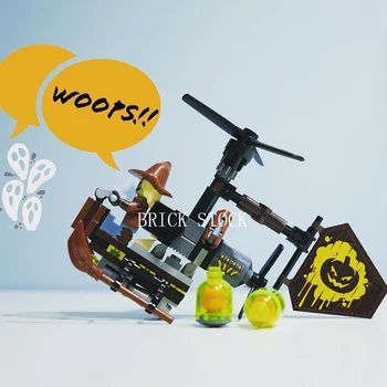 

In stock 07078 Batman Movie Scarecrow Fearful Face-Off 156Pcs Building Blocks Compatible with 70913 Bricks DC Justice League