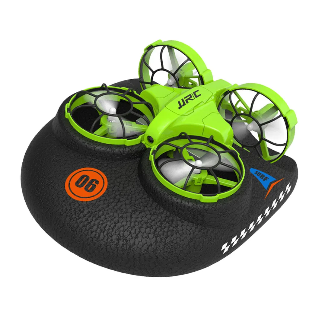 JJRC H94 2.4G 6-axis Gyro 3-in-1 RC Quadcopter RC Boat Toy w/ 4 Propeller Infrared Control RC Drone Remote Control Vehicle