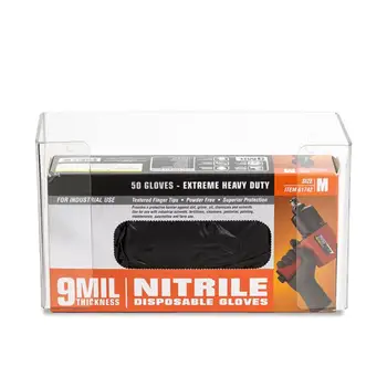 

Acrylic Glove Transparent Storage Box Kleenex Mask Display Box Holder Storage Medical Tissue Box Glove Dispenser Wall Mountable